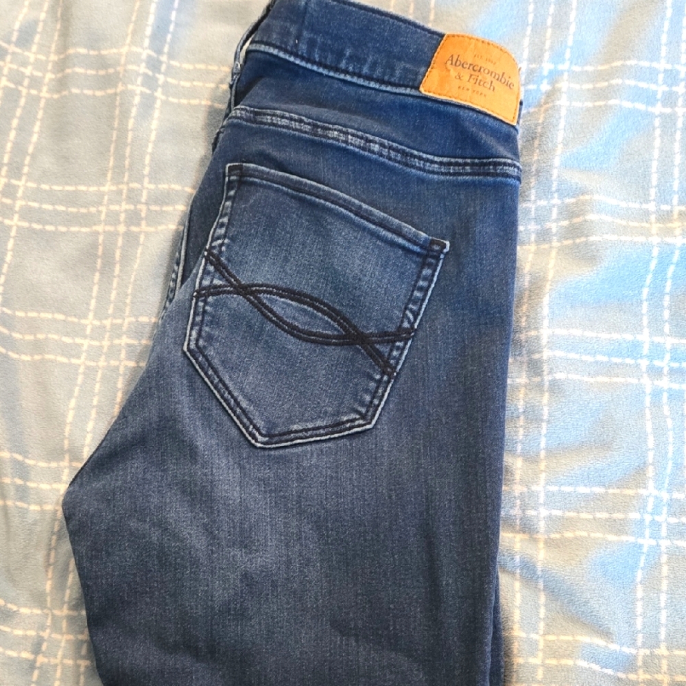 Abercrombie & Fitch Blue Jean Legging